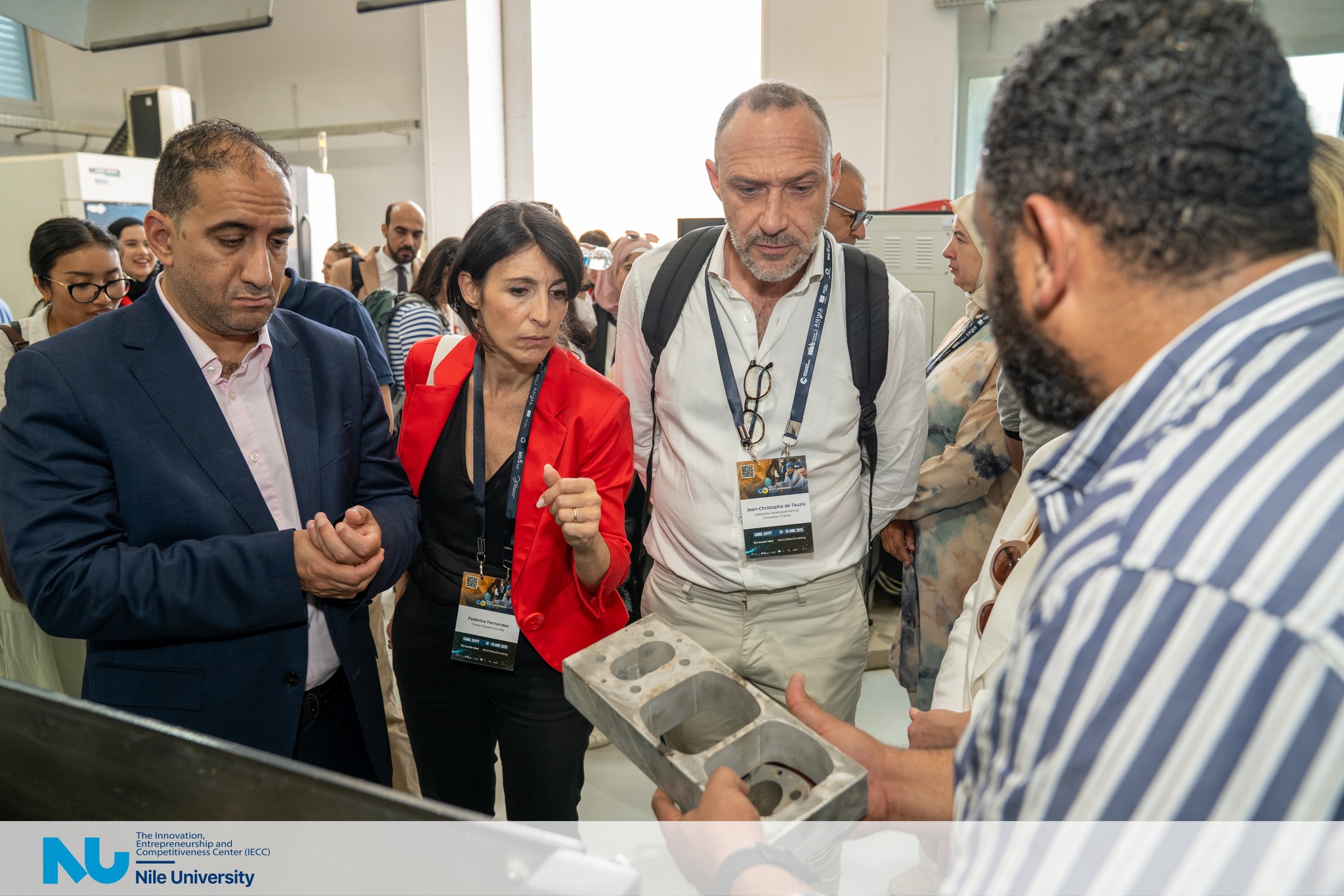 Welcoming the EU-South MED Delegation to IECC