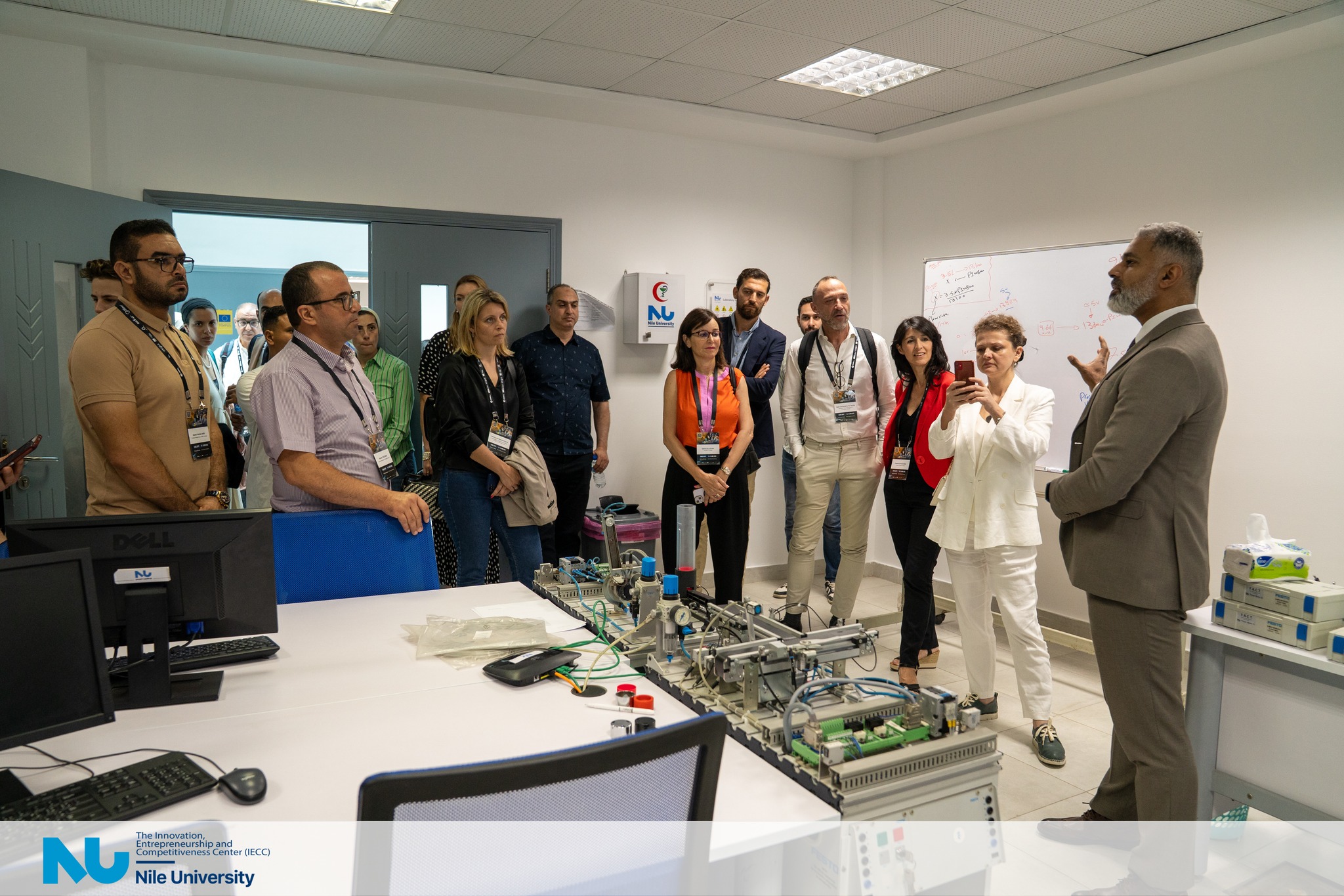 Welcoming the EU-South MED Delegation to IECC