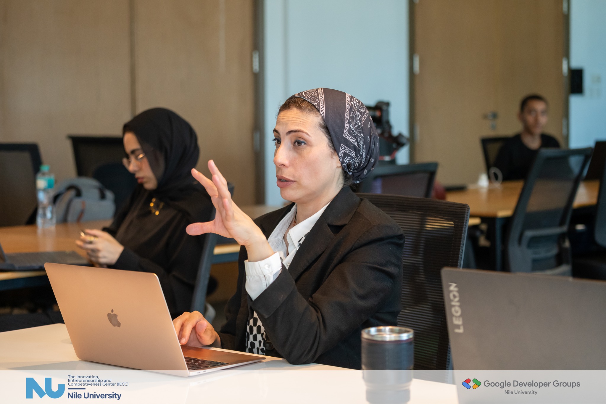  IECC | Nile University was proud to take part in the final judging day of the Software Engineering Bootcamp