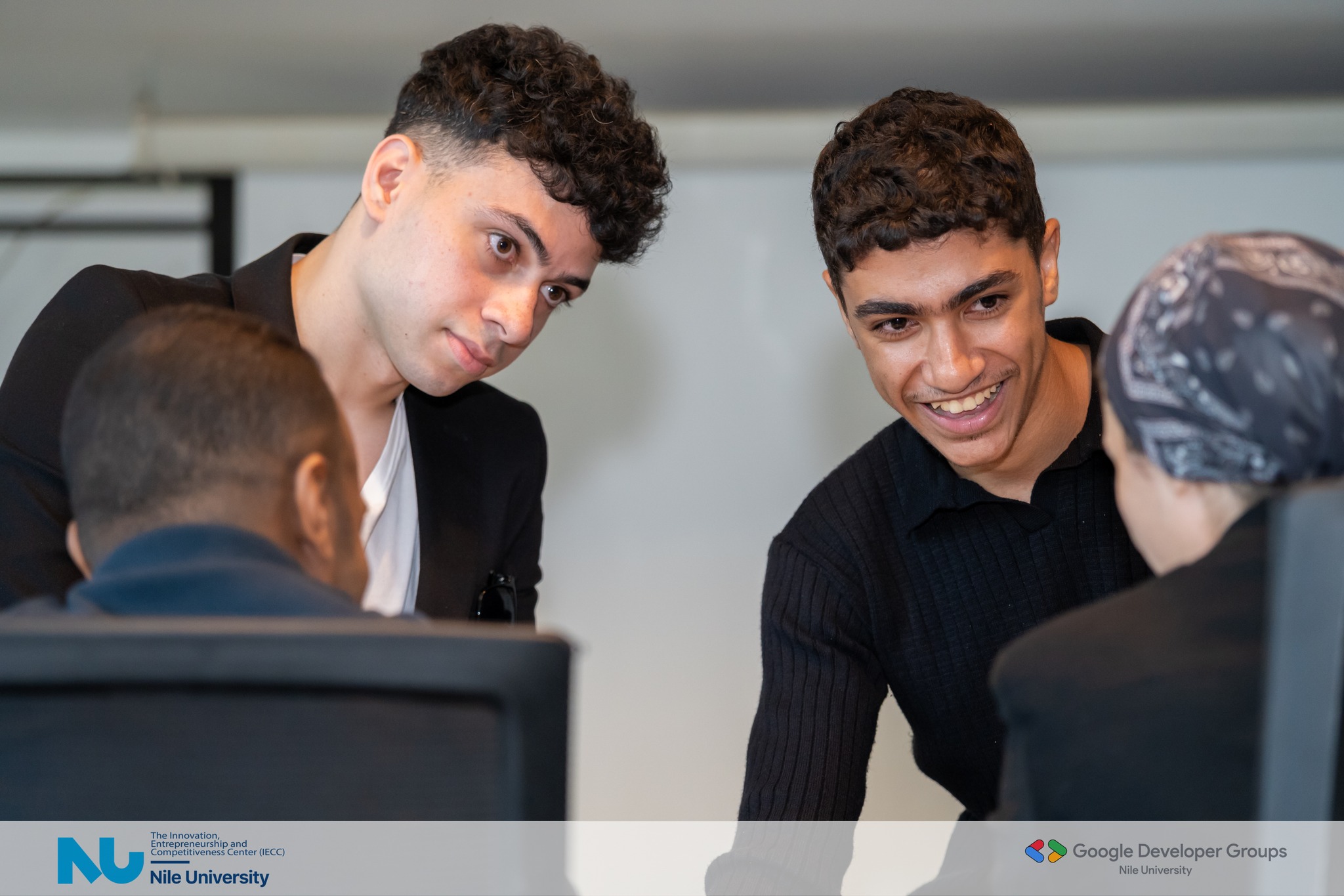  IECC | Nile University was proud to take part in the final judging day of the Software Engineering Bootcamp