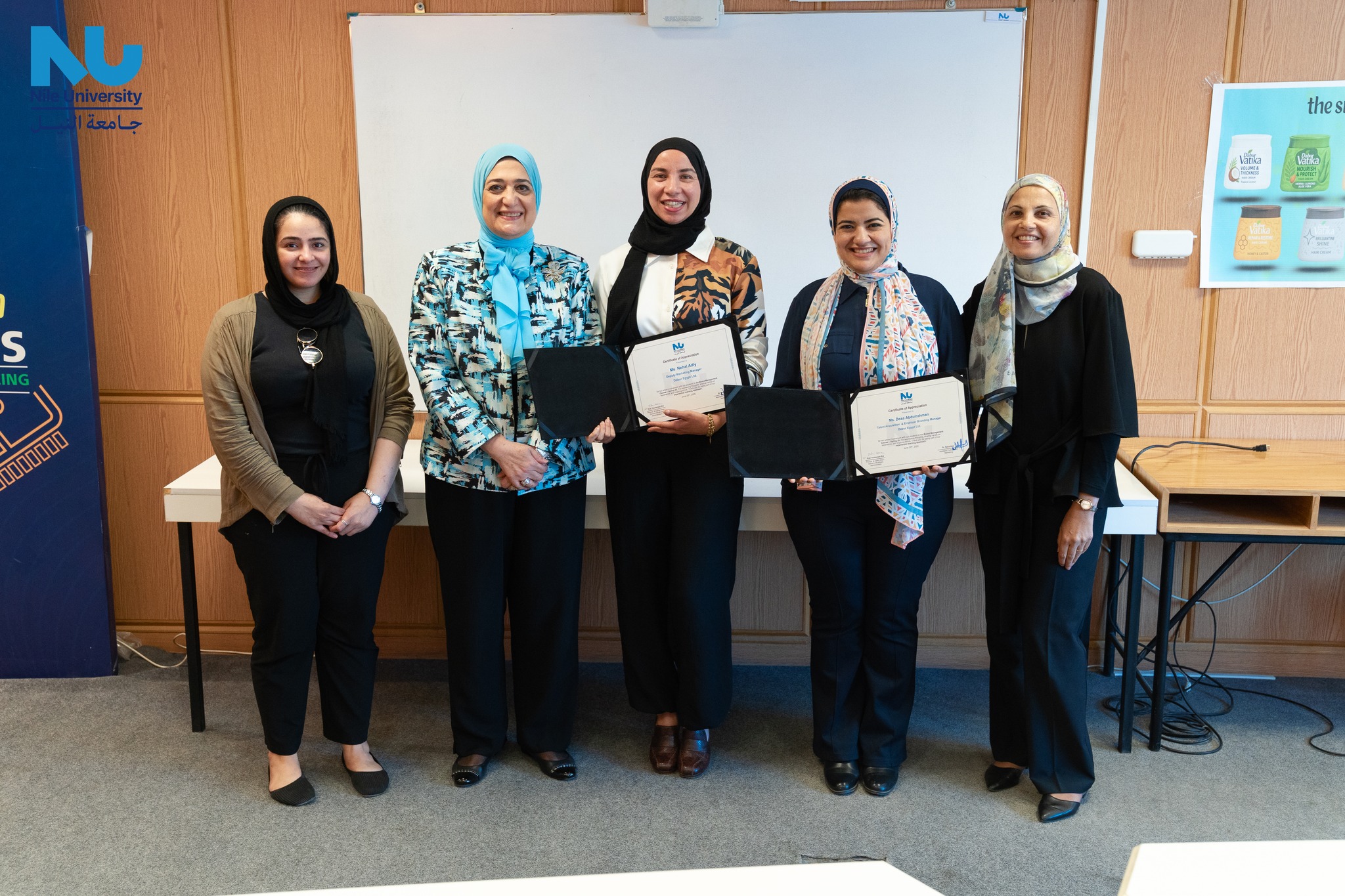 Celebrating Excellence: Nile University Students Redefine Brand Strategy with Dabur Egypt Ltd.