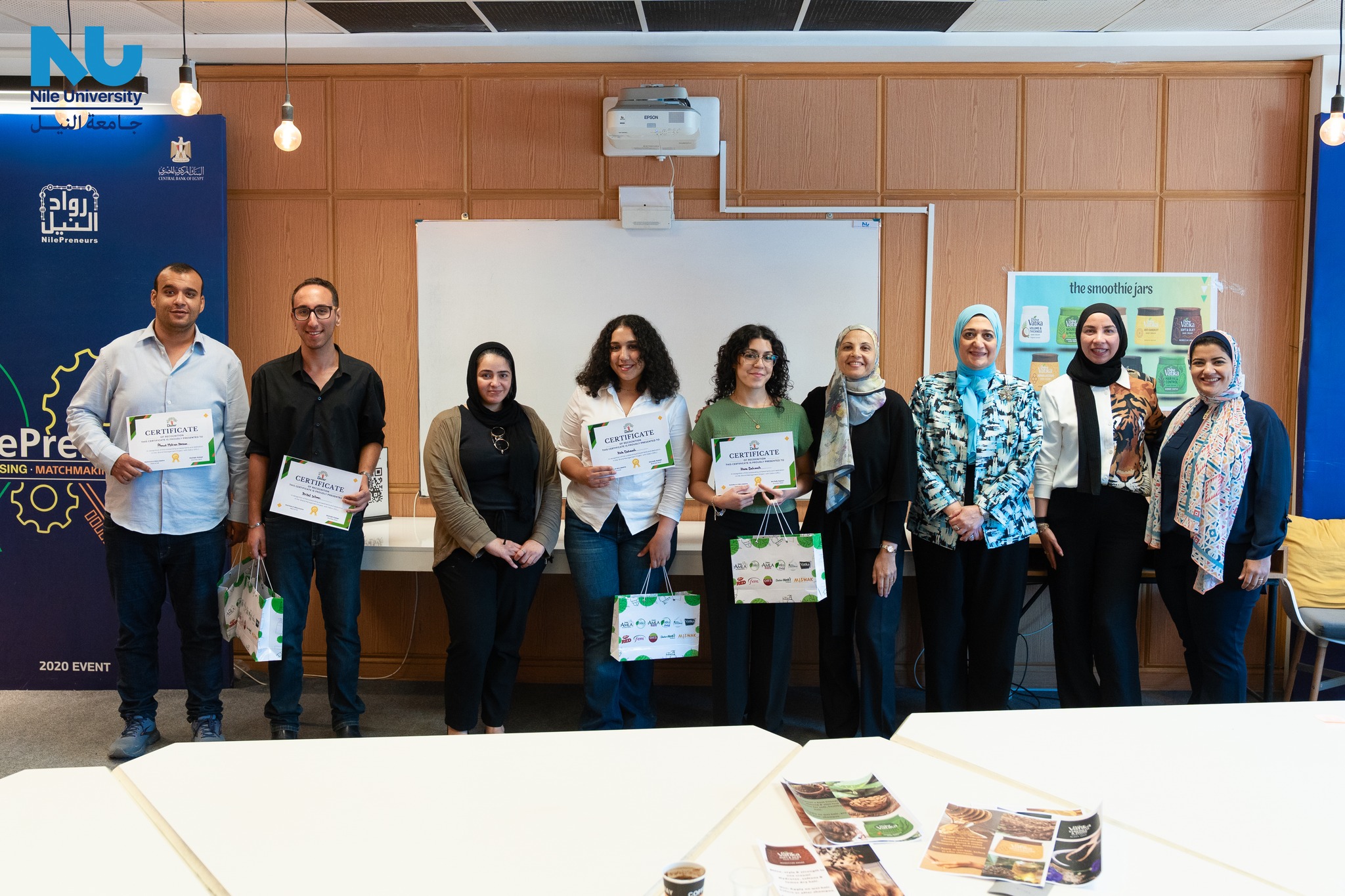 Celebrating Excellence: Nile University Students Redefine Brand Strategy with Dabur Egypt Ltd.