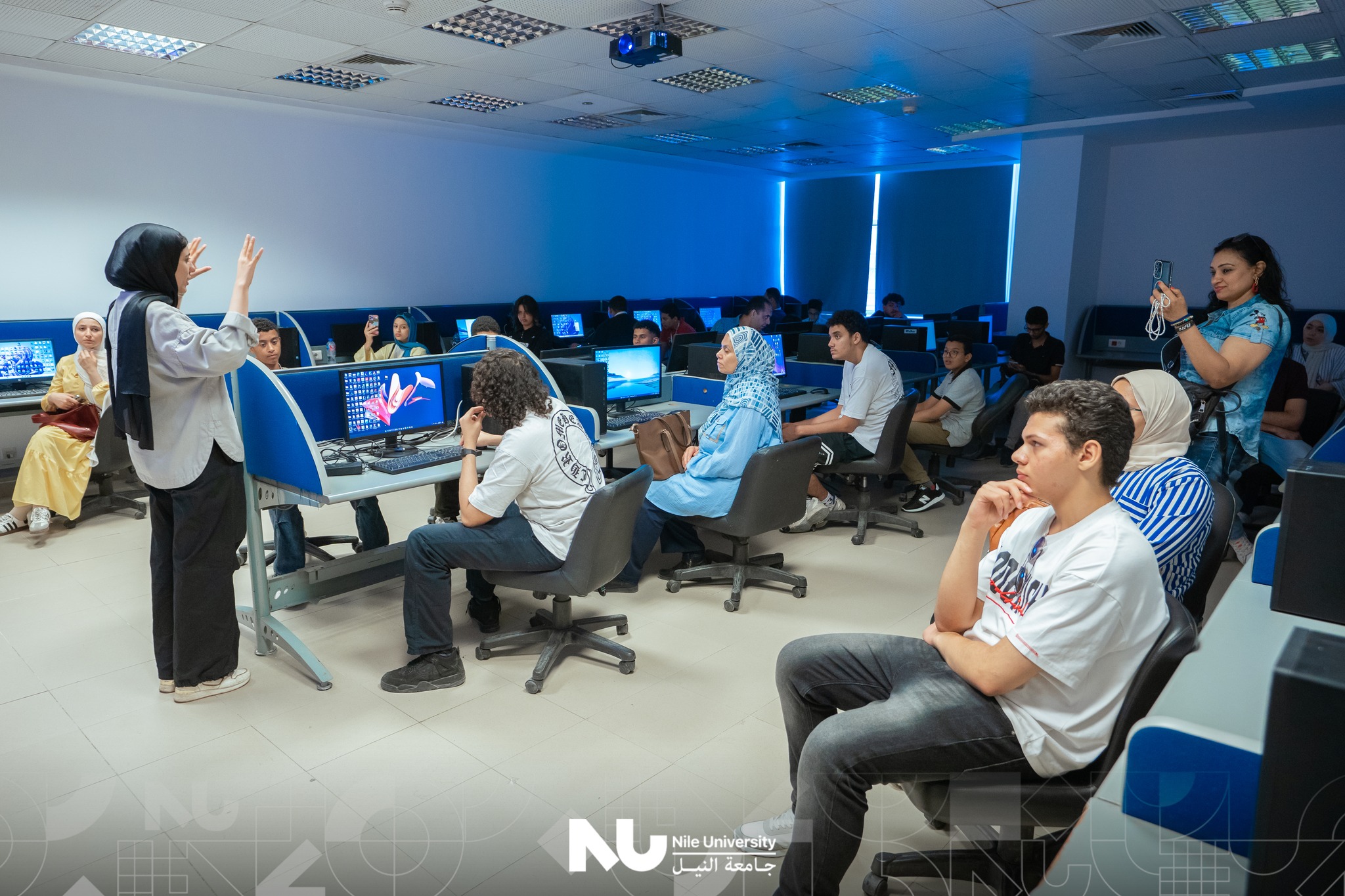What an inspiring day at the Nile University Open House!