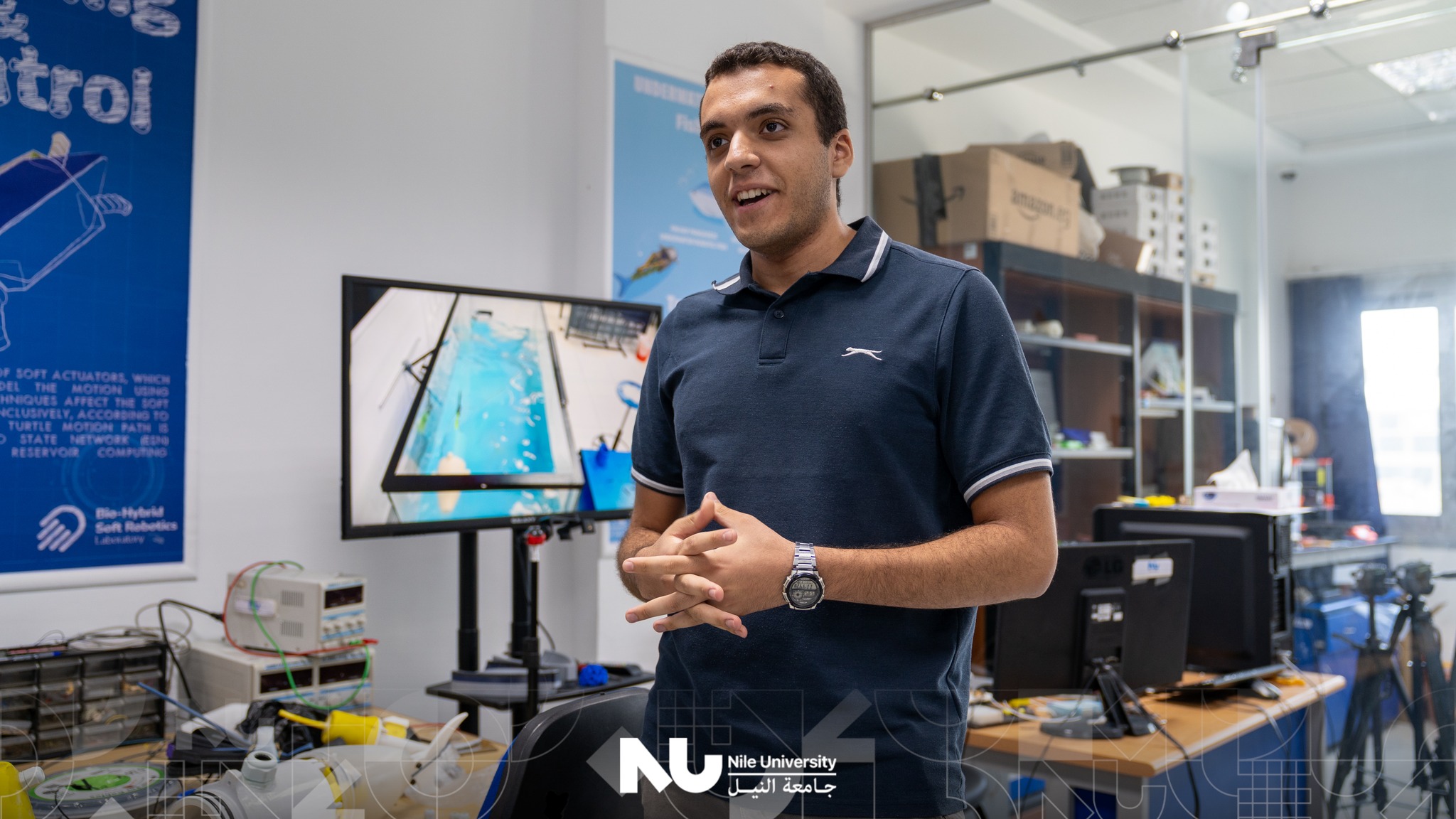 Nile University is honored to welcome our partners from the Brilliant Energy Institute at Ontario Tech University