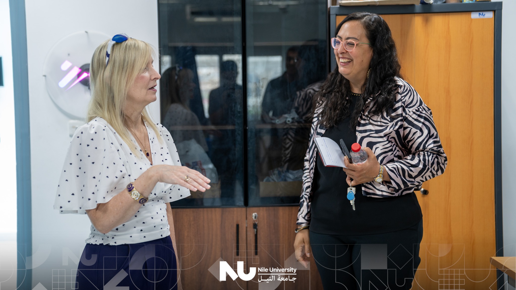 Nile University is honored to welcome our partners from the Brilliant Energy Institute at Ontario Tech University