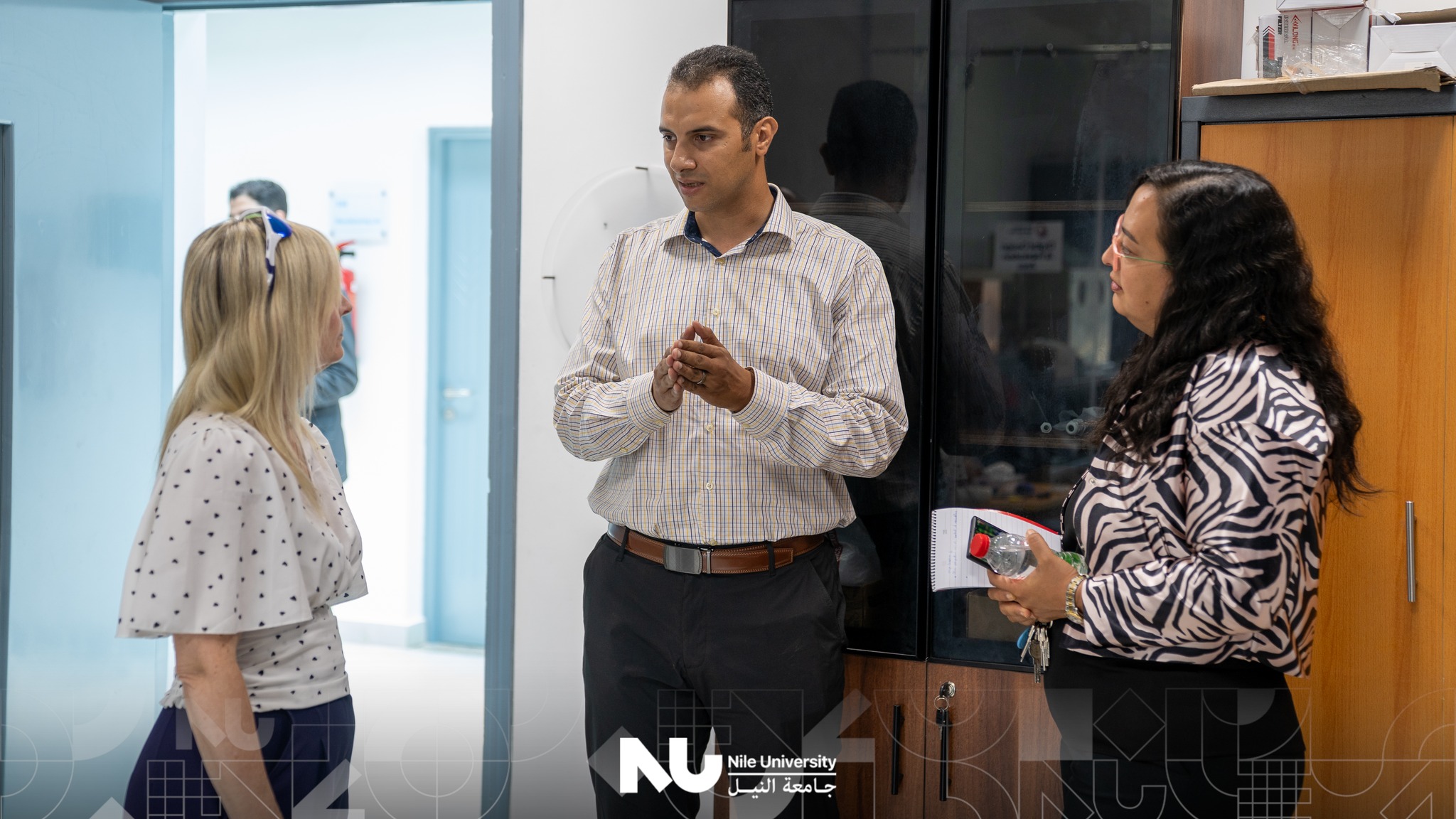 Nile University is honored to welcome our partners from the Brilliant Energy Institute at Ontario Tech University