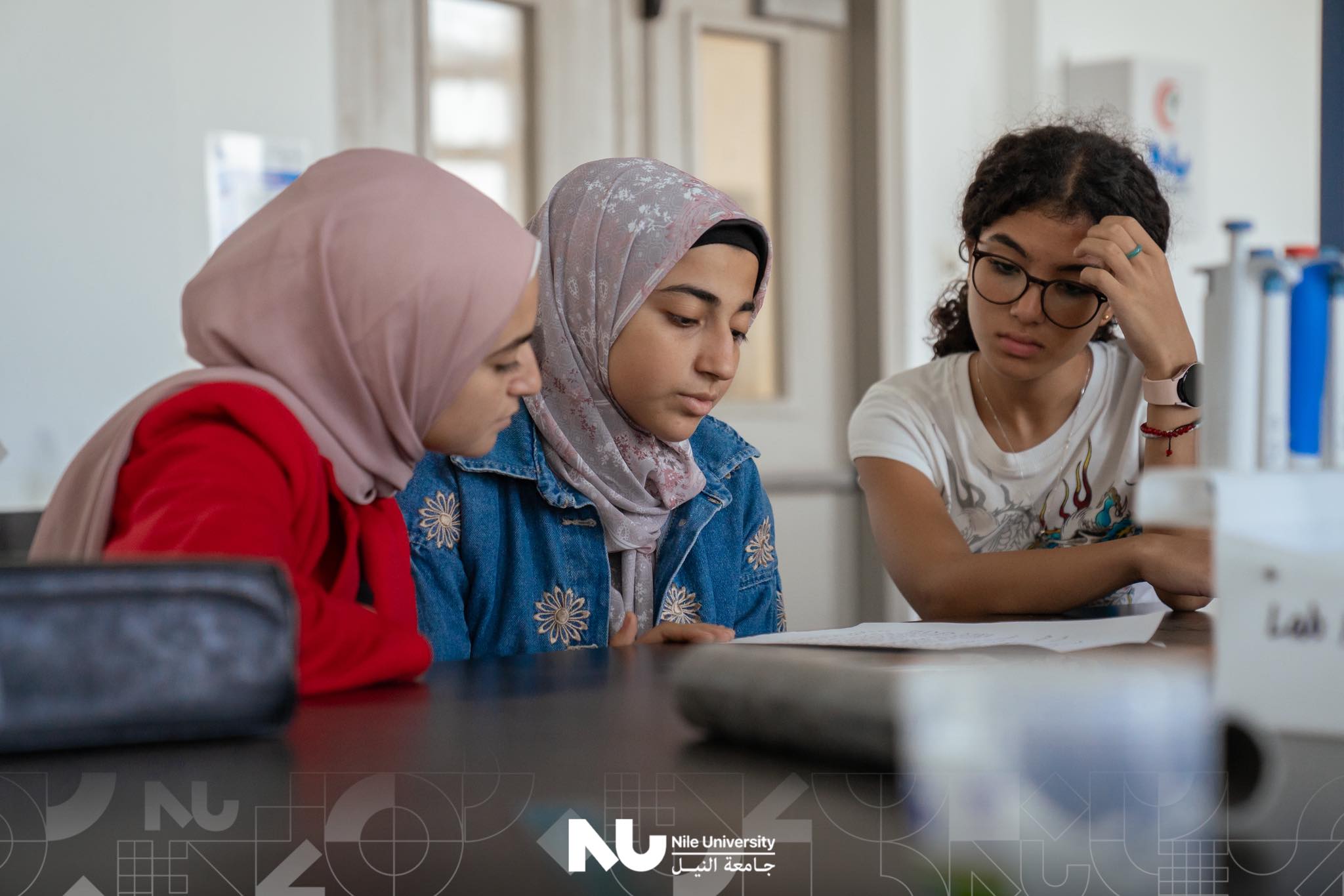 What an inspiring day at the Nile University Open House!