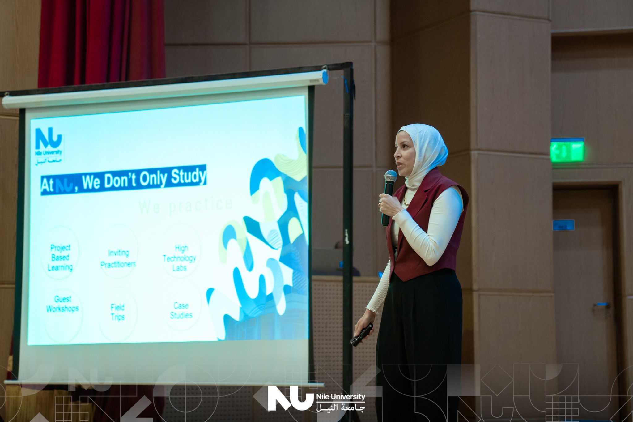 What an inspiring day at the Nile University Open House!
