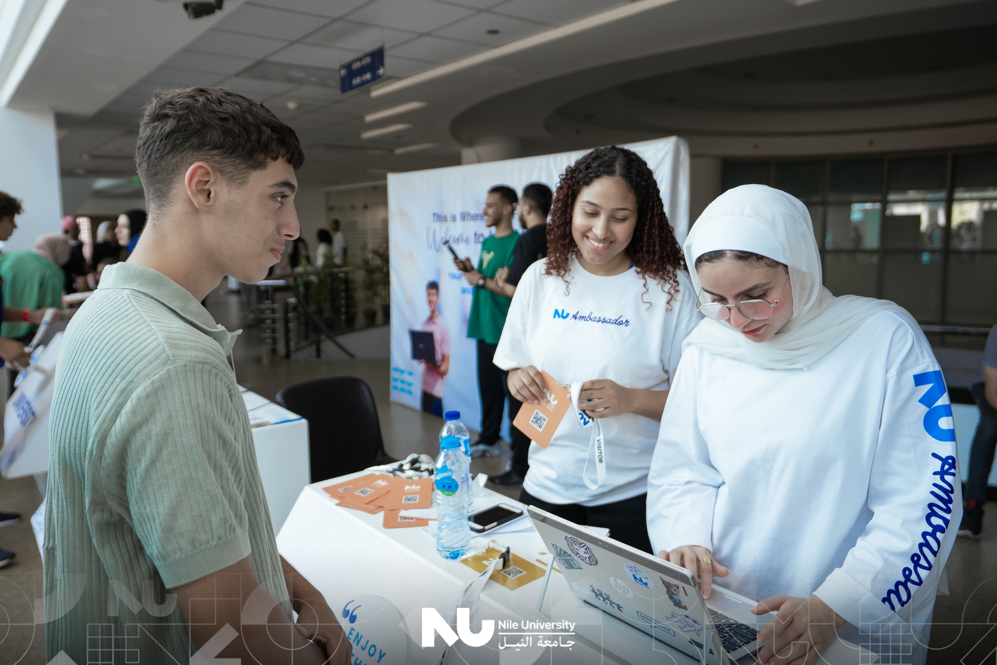 What an inspiring day at the Nile University Open House!