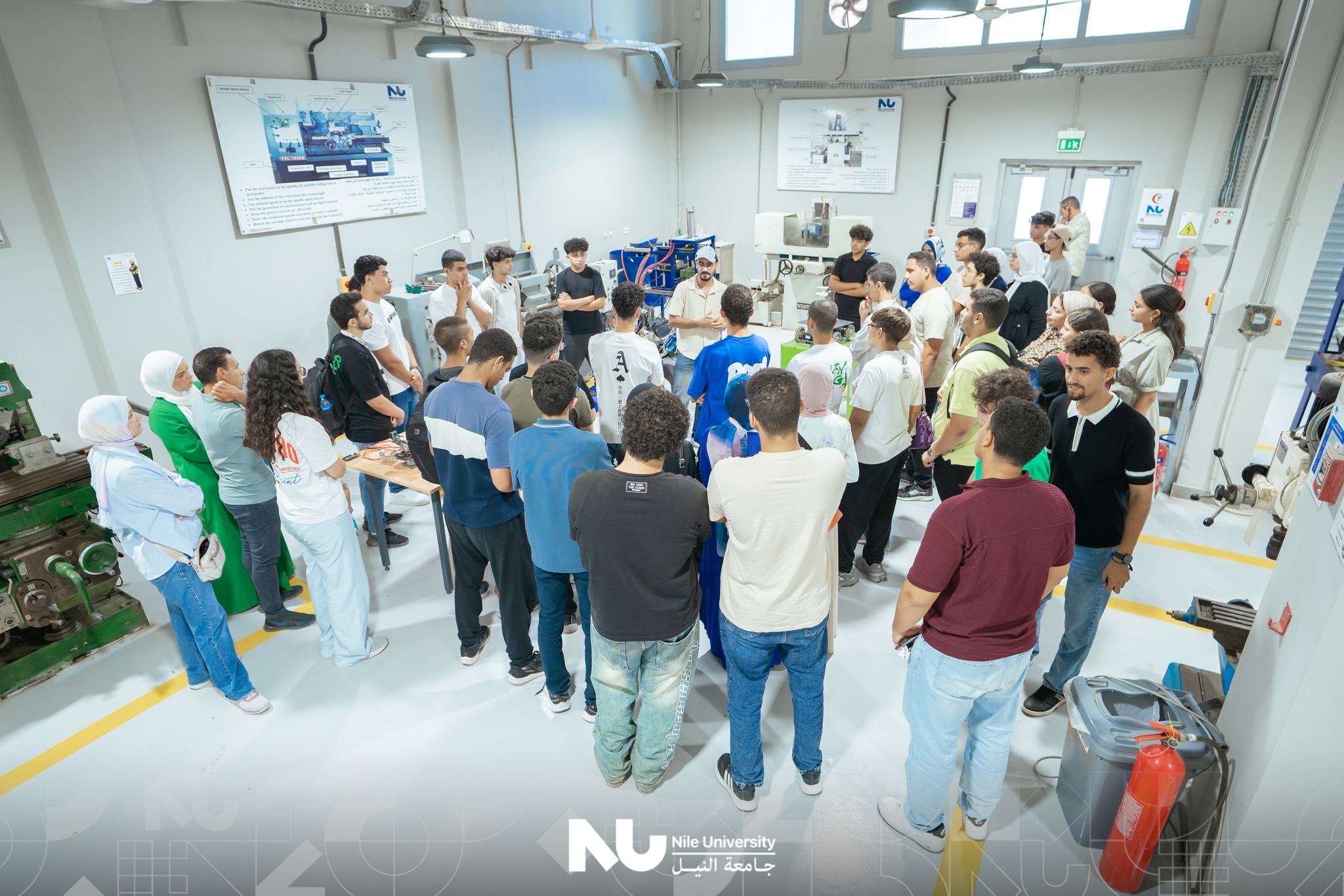 What an inspiring day at the Nile University Open House!