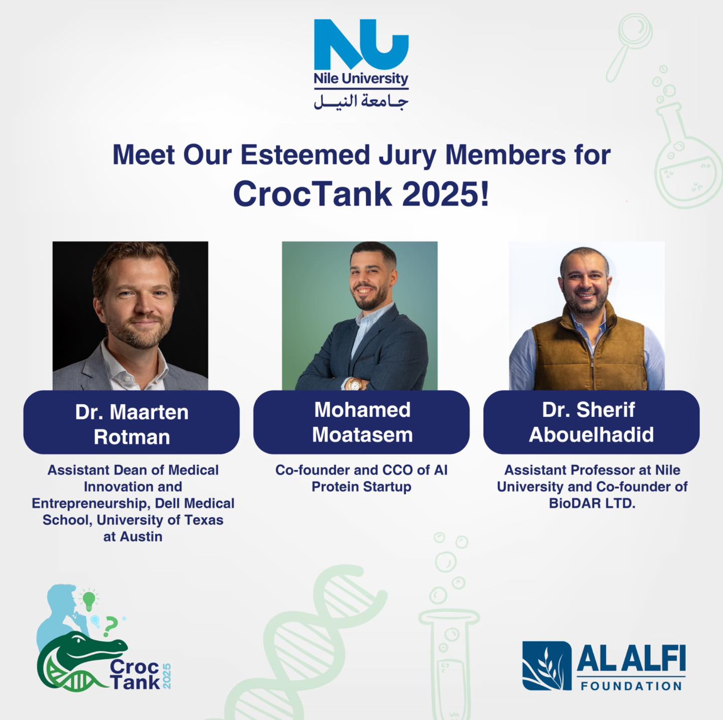 Calling all innovators in biotech, medicine, and pharmacy!