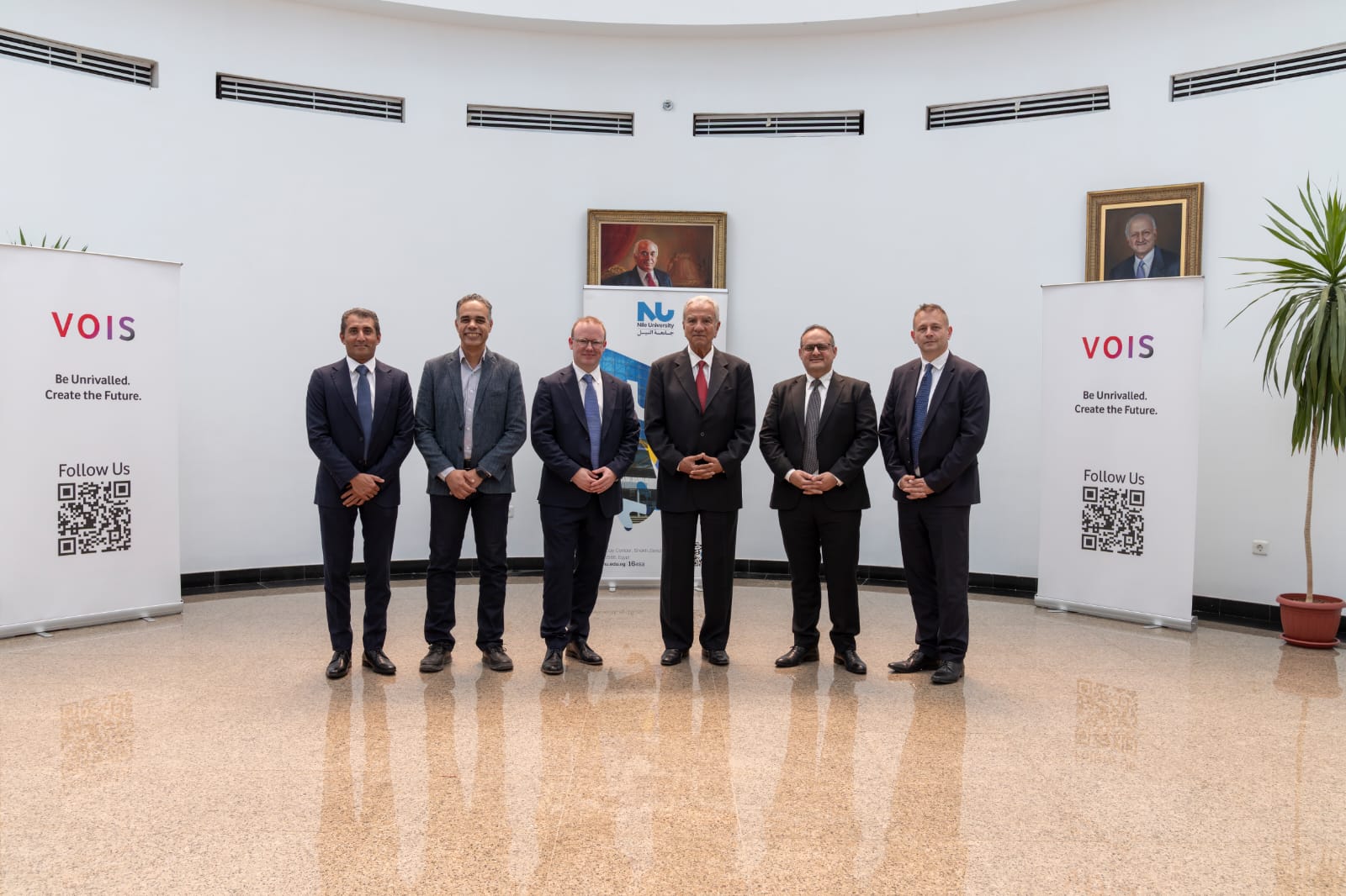 Nile University is pleased to announce the signing of a strategic Memorandum of Understanding with VOIS