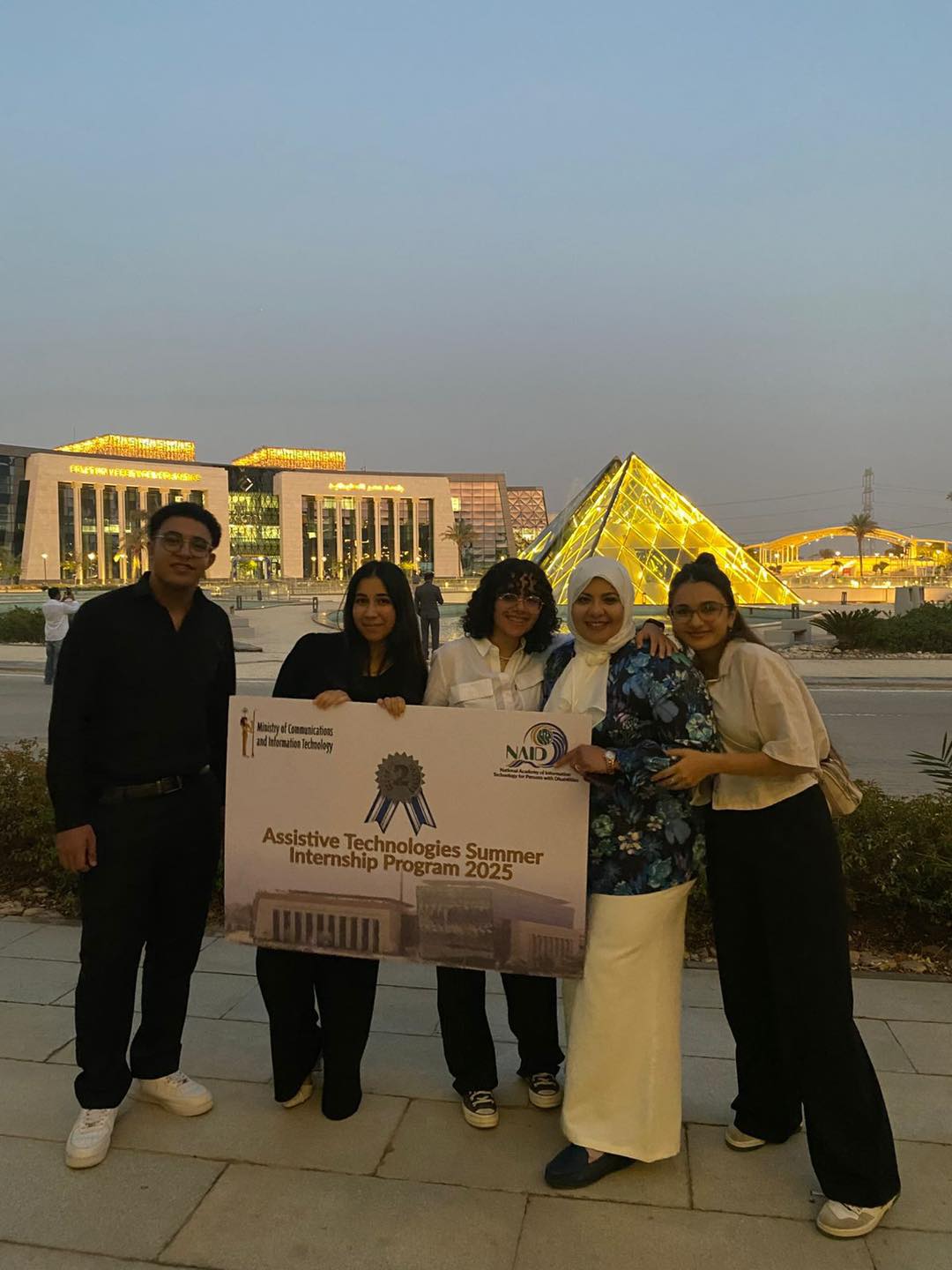 Nile University Team Wins 2nd Place in Assistive Technologies Summer Program 2025!
