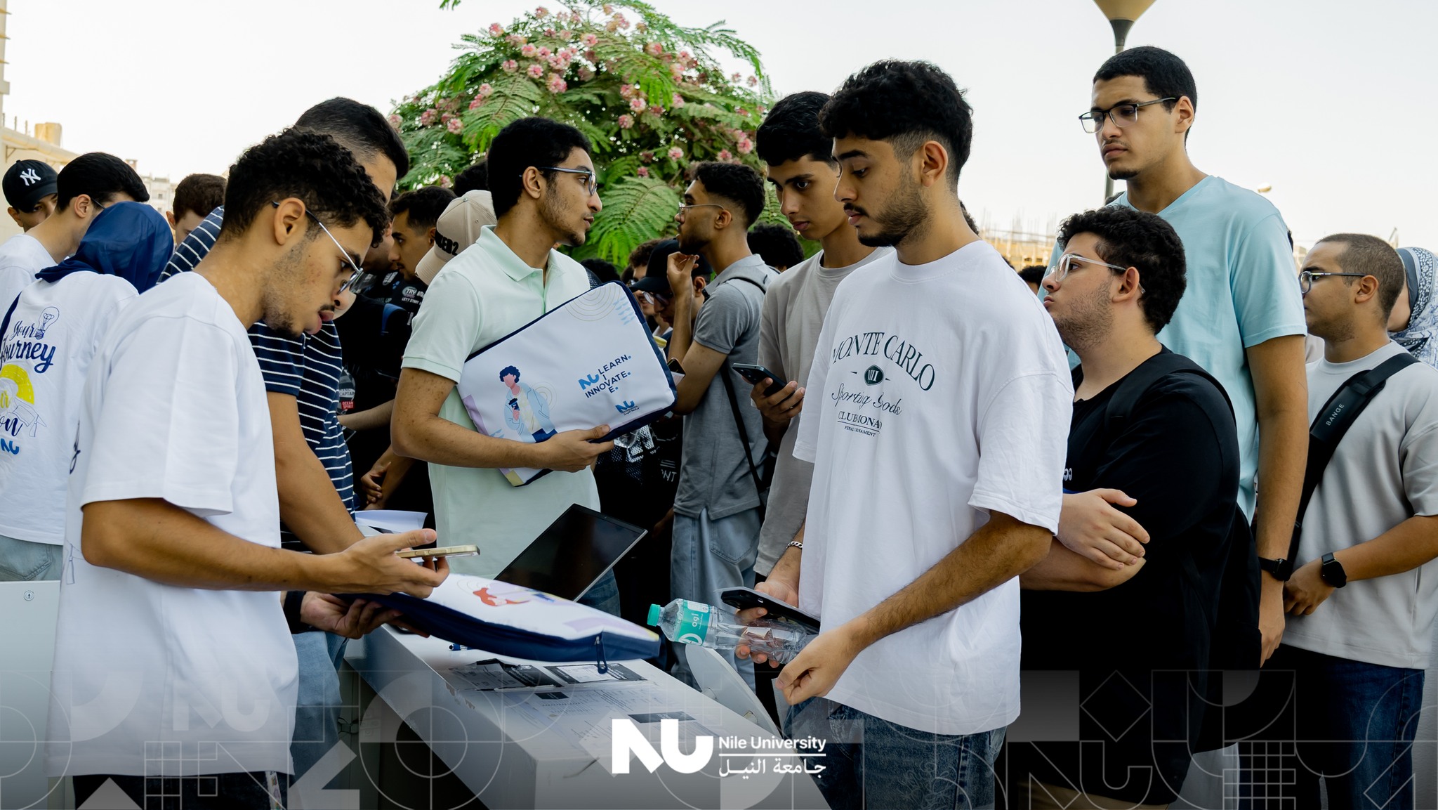 Orientation Day 1 at Nile University