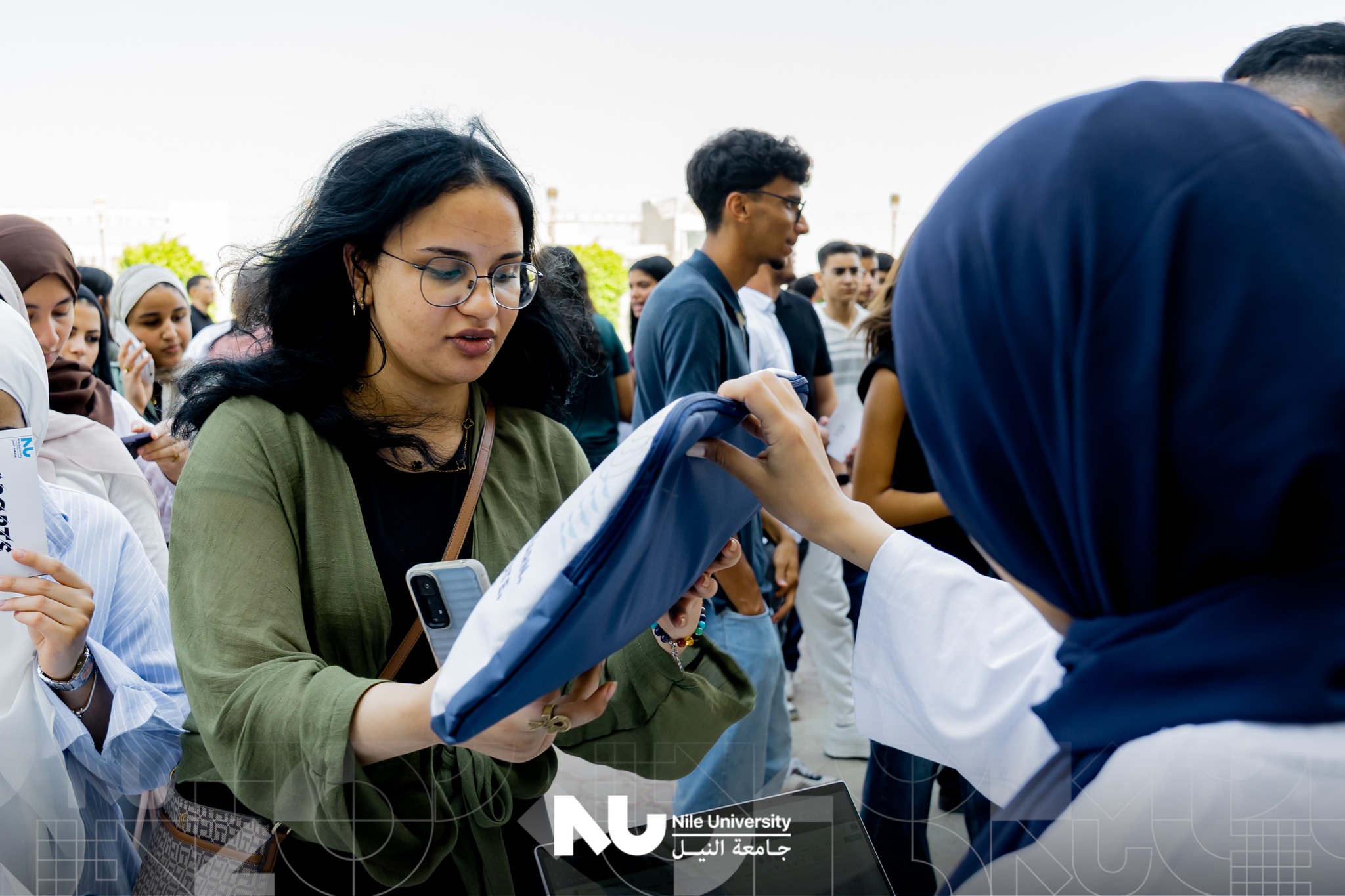 Orientation Day 1 at Nile University