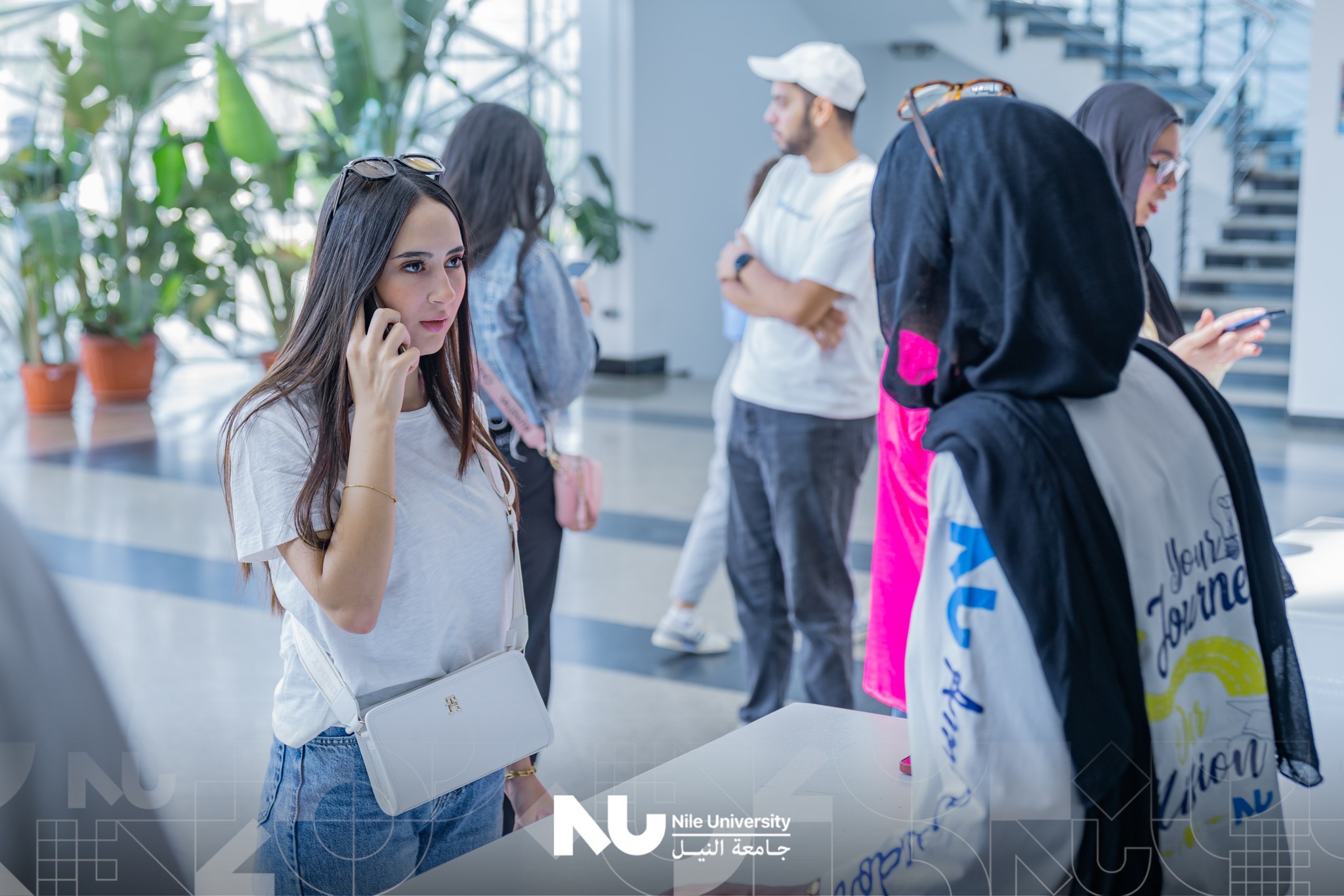 Orientation Day 1 at Nile University