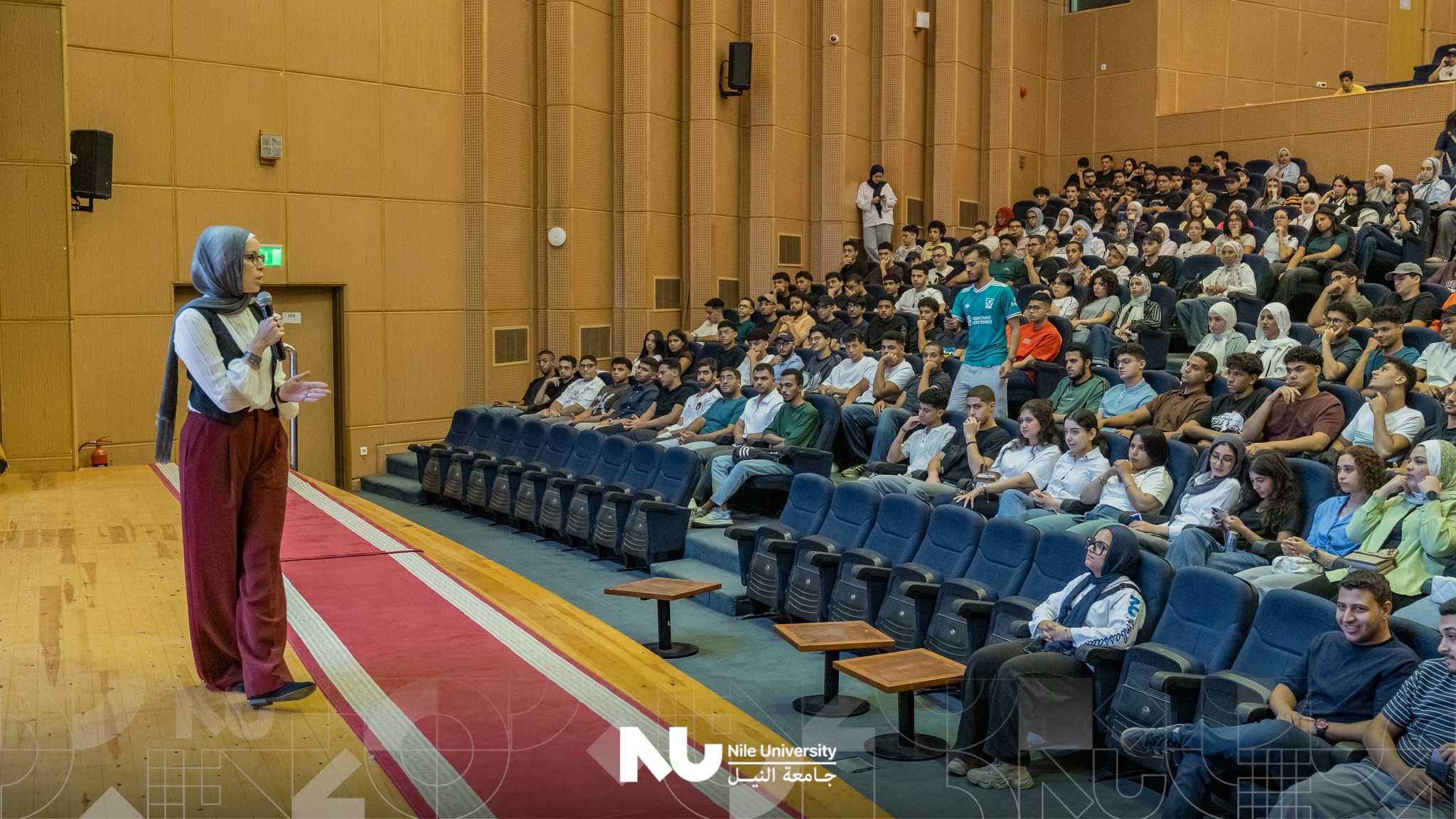Orientation Day 1 at Nile University