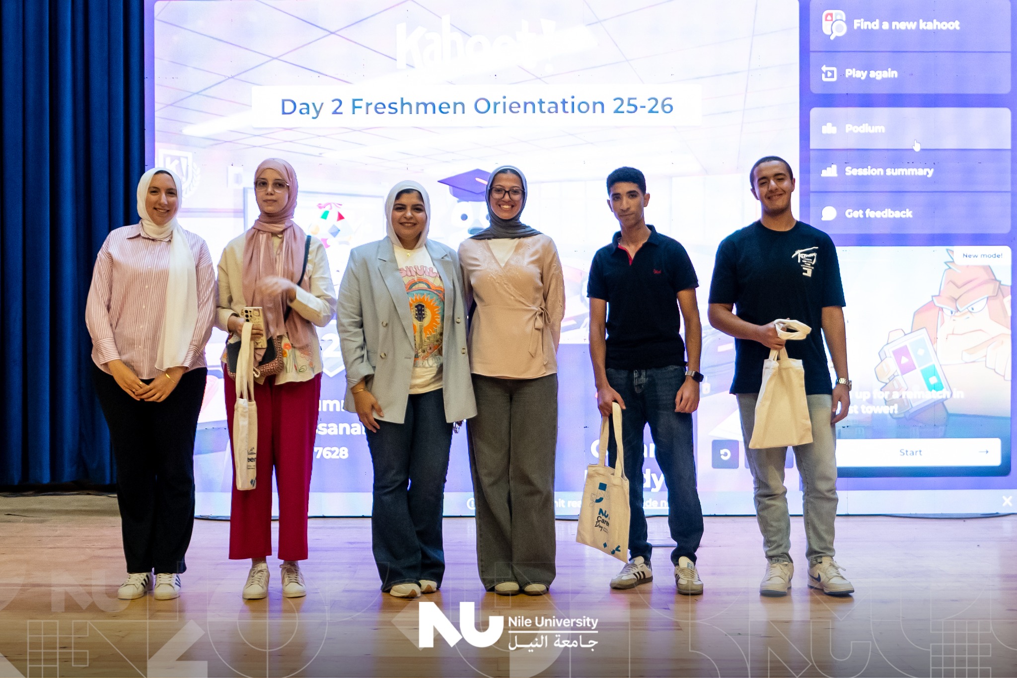 Orientation Day 2 at Nile University