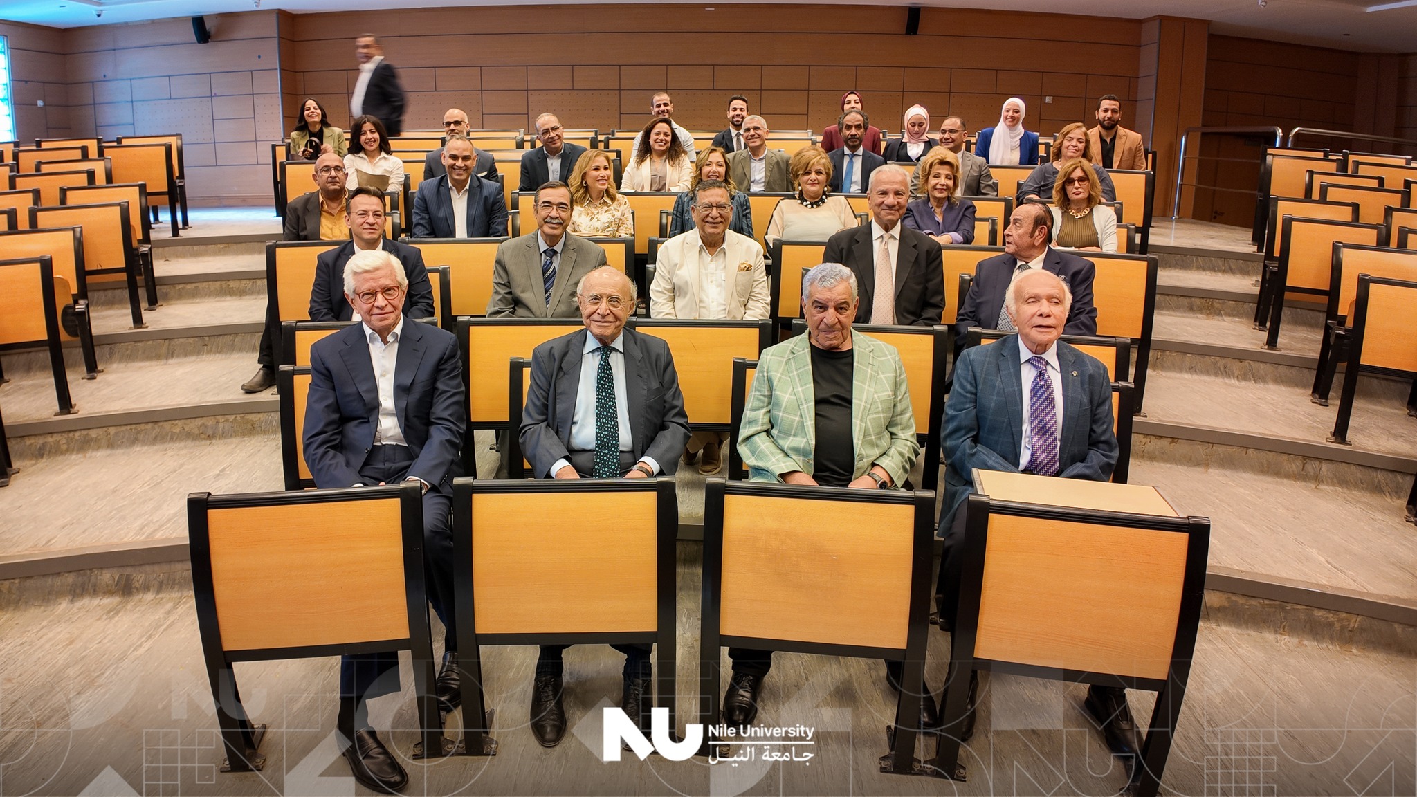 Nile University proudly honored Eng. Salah Diab and the Al-Masry Al-Youm family for their exceptional contributions and unwavering support toward NU’s continuous growth and advancement