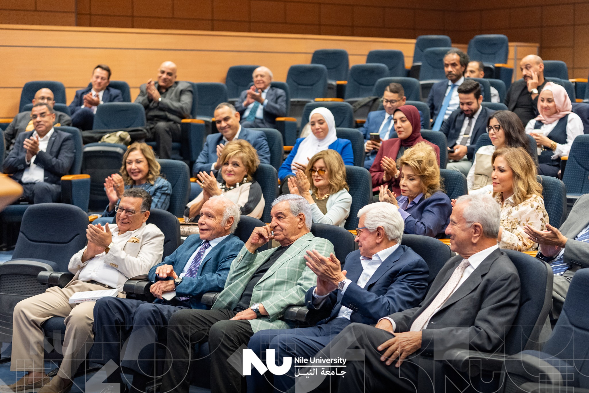 Nile University proudly honored Eng. Salah Diab and the Al-Masry Al-Youm family for their exceptional contributions and unwavering support toward NU’s continuous growth and advancement