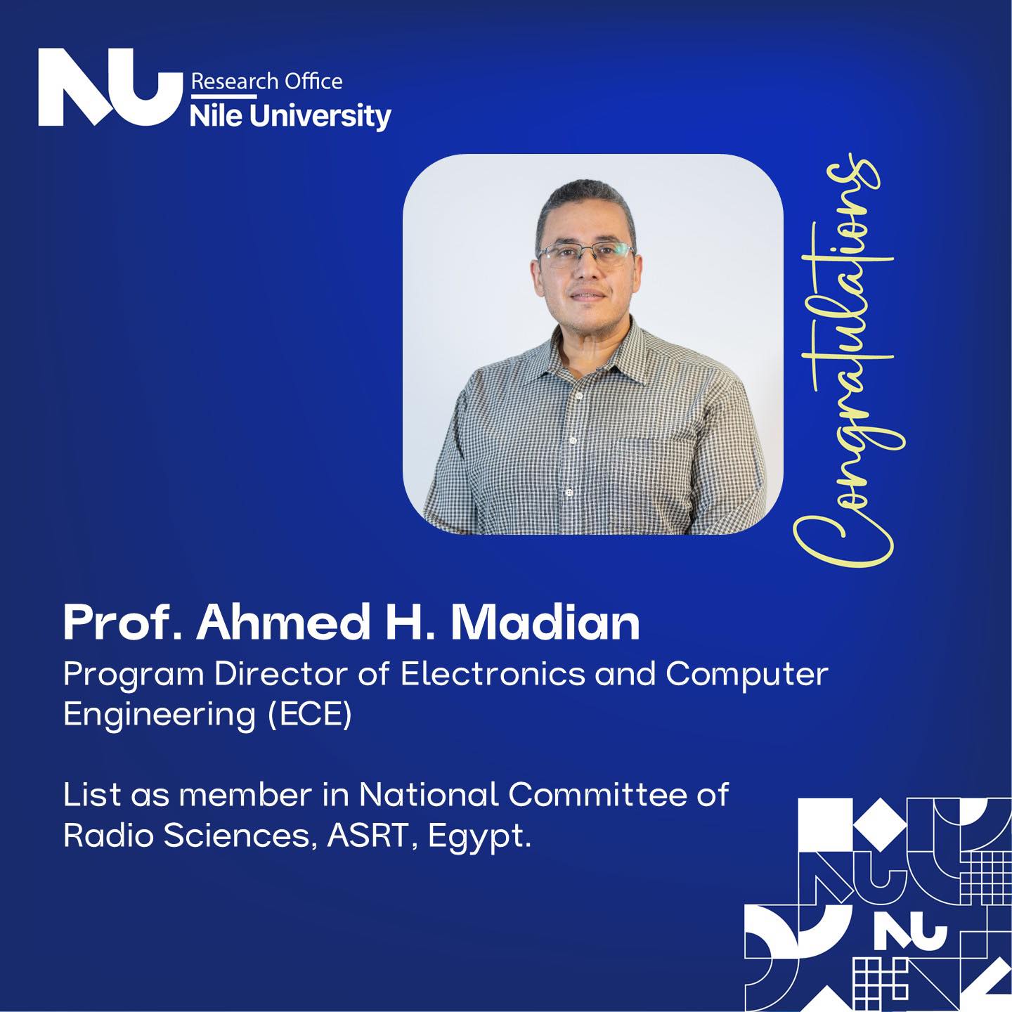 Nile University Proudly Celebrates Excellence in Research