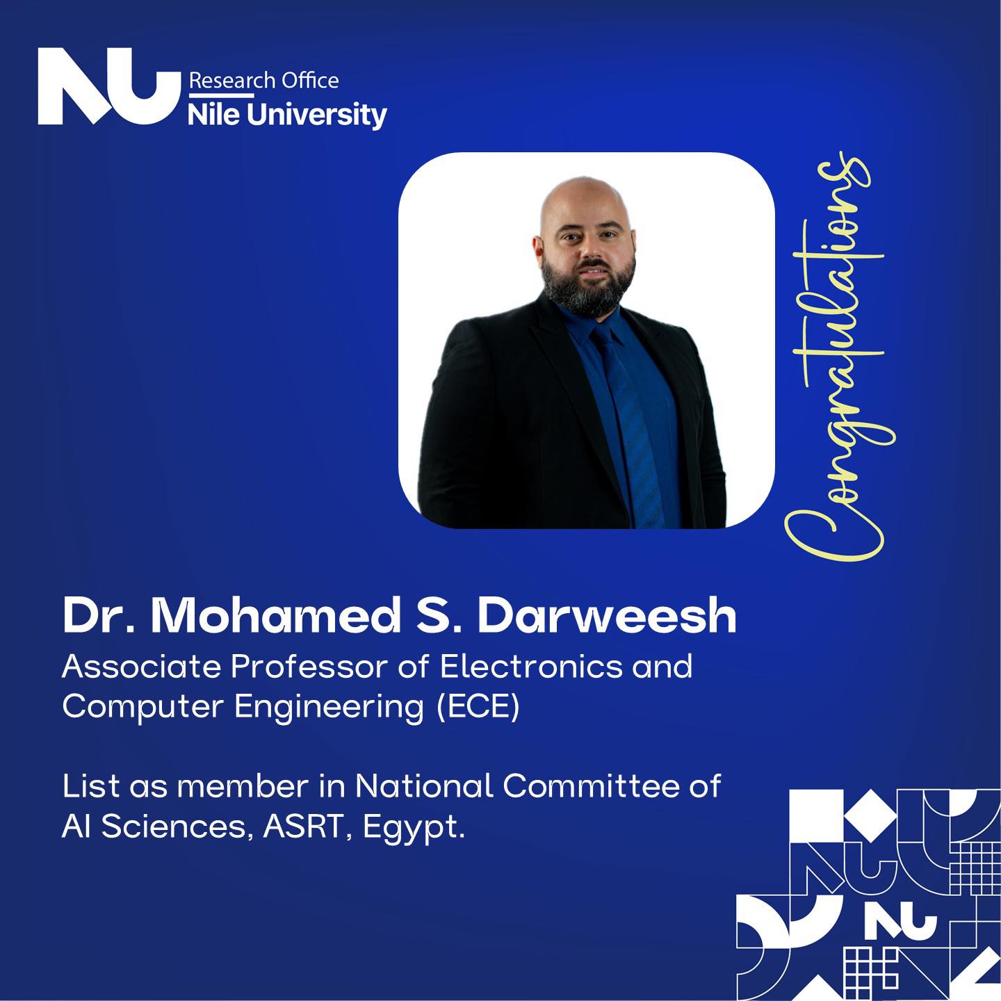 Nile University Proudly Celebrates Excellence in Research
